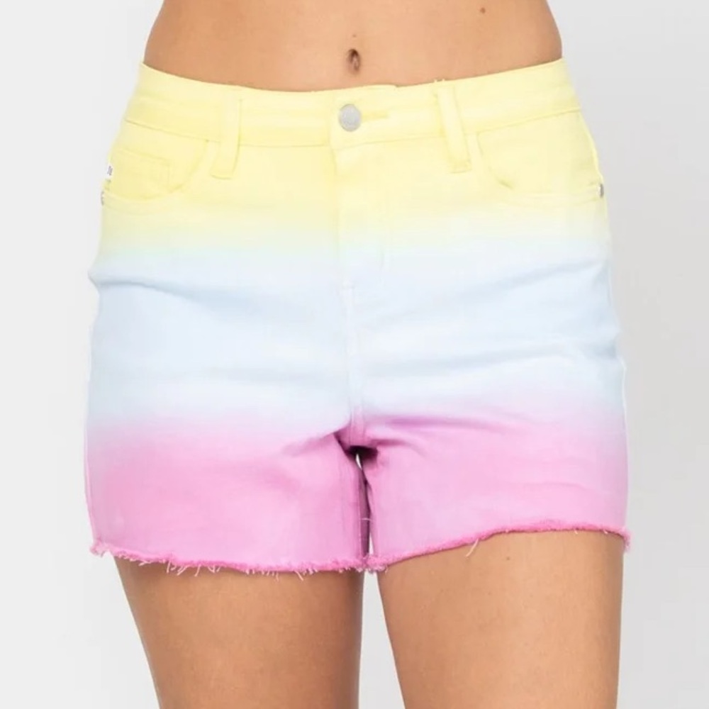 Judy Blue Dip Dye shorts